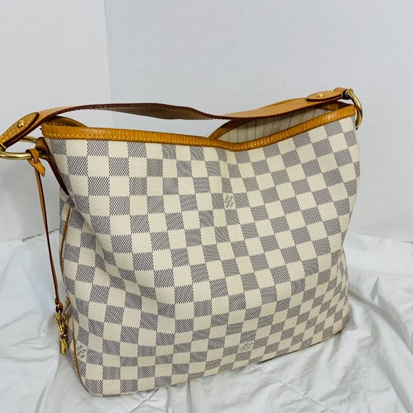 Louis Vuitton Delightful PM in Damier Azur - Picture 3 of 16